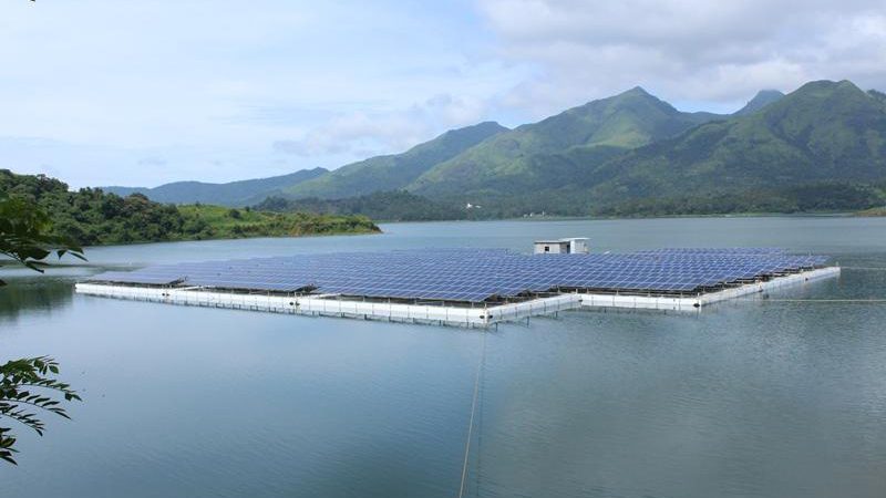 India’s largest floating solar power plant commissioned in Kerala