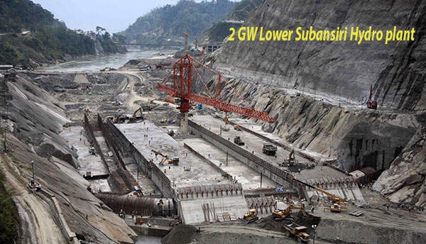 NHPC to start construction of 2GW lower Subansiri hydro plant soon