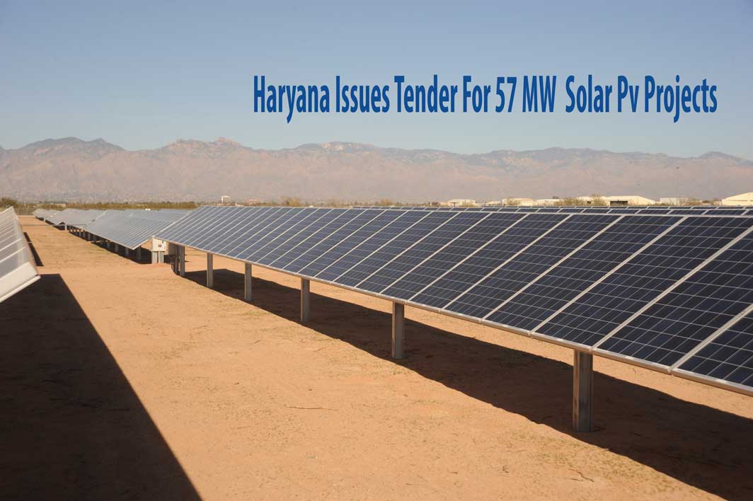 Haryana Issues Tender For 3 Grid-Connected Solar Pv Projects Totaling 57 MW