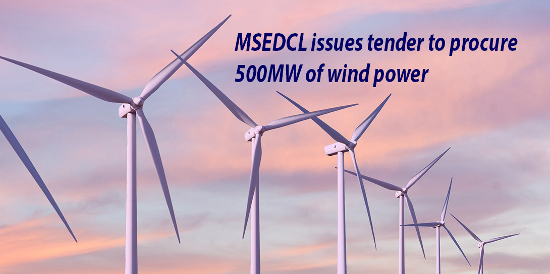 MSEDCL issues tender for procurement of 500 MW of wind energy with a tariff cap of INR 2.95/kWh