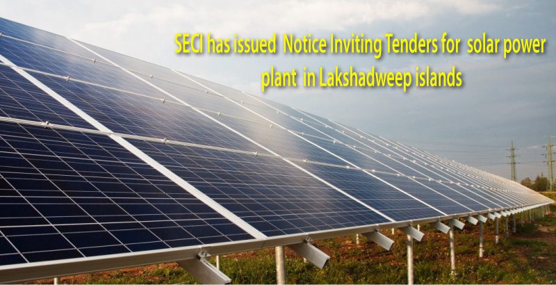 SECI Lakshwadeep Solar Tender