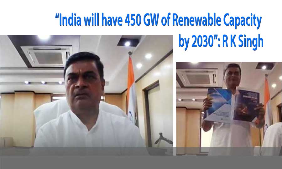 India predicts 450GW of Renewable capacity by 2030