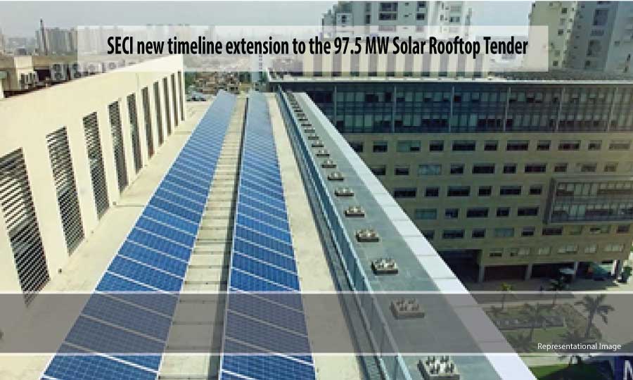 New timeline extension to the 97.5 MW Solar Rooftop Tender by SECI