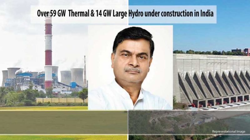 Over 59 GW Thermal and 14 GW Hydro projects under construction in India: RK Singh