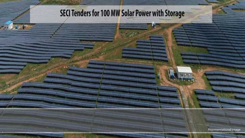 SECI invite bids for 100 MW solar PV project with Storage