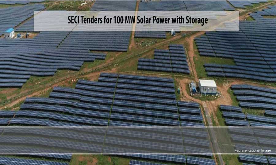 SECI invite bids for 100 MW solar PV project with Storage