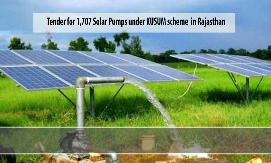 CEL tendered for 1,707 Solar Pumps under KUSUM scheme