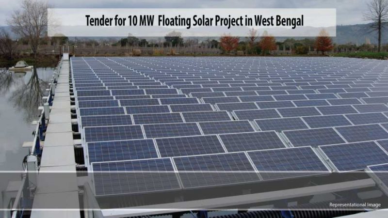 Tender for 10 MW Floating Solar Project in WB