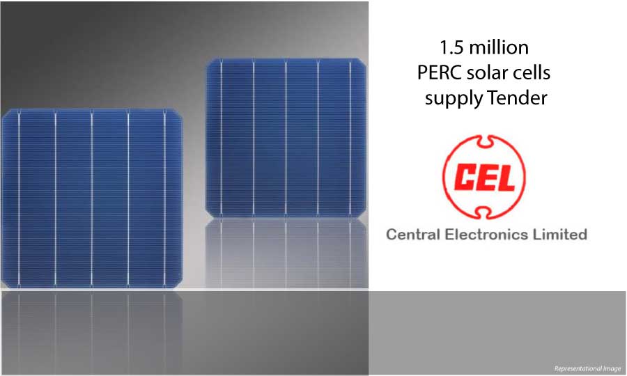 1.5 million multicrystalline PERC solar cells supply tender