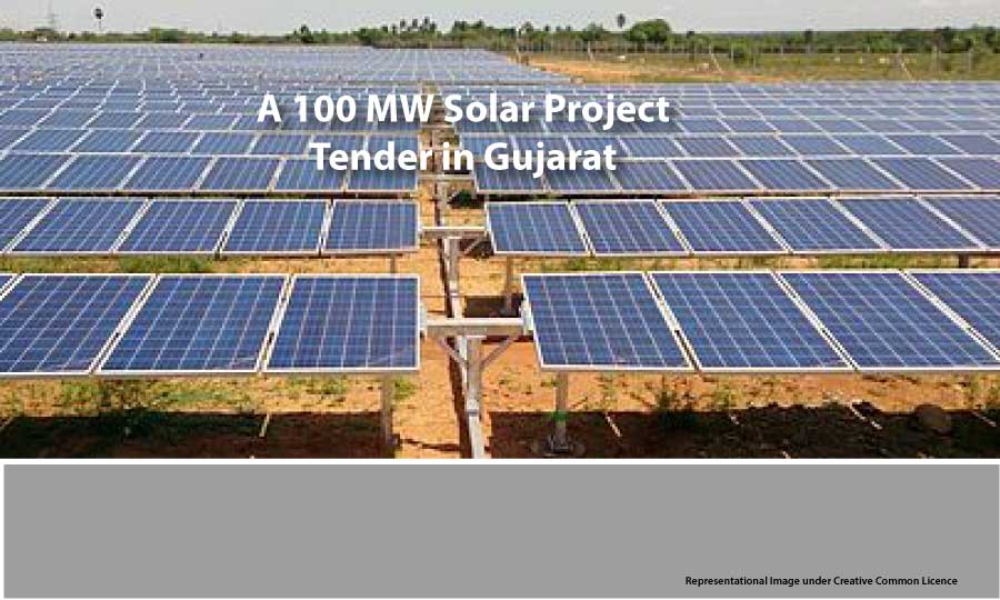 A 100 MW Solar Project Tender issued by SJVNL in Gujarat