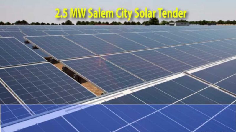 Salem City Solar Tender