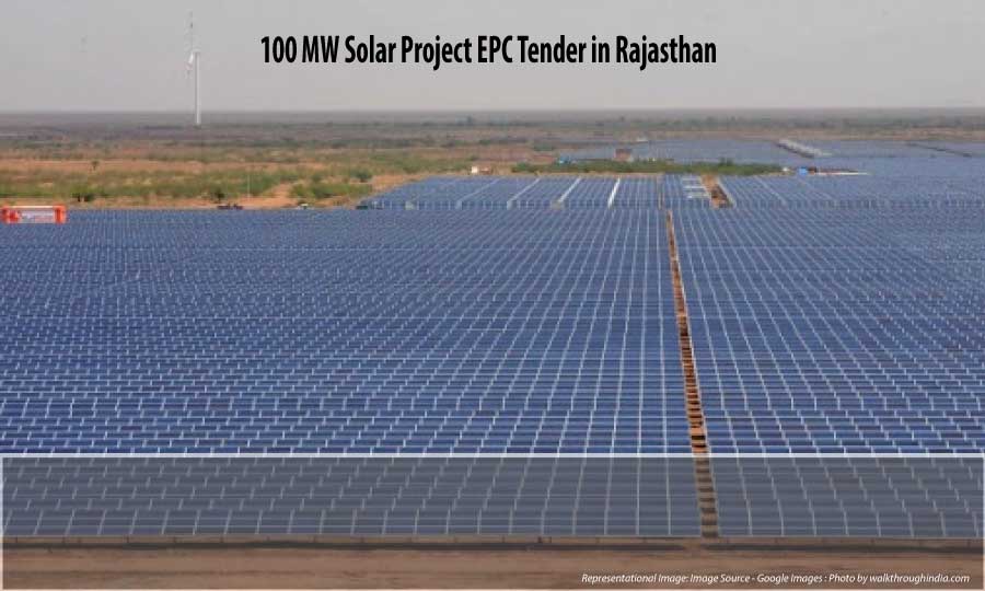 Tender for 100 MW Solar Project EPC in Rajasthan