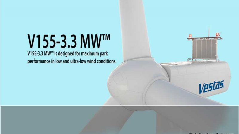 Vestas launched new low wind turbine for india