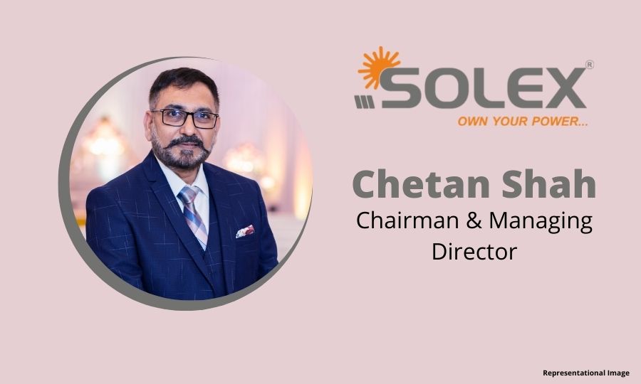 Chetan Shah takes over as new CMD of Solex Energy Limited