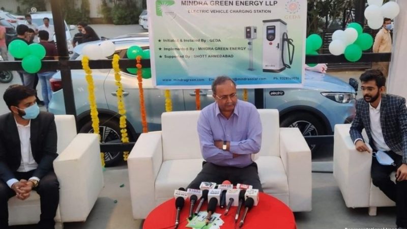 Mindra Green EV charging Station inauguration Gujarat