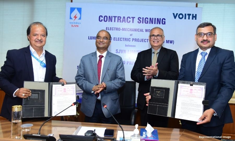 SJVN signs agreement for 210 MW Luhri-1 HEP electromechanical works