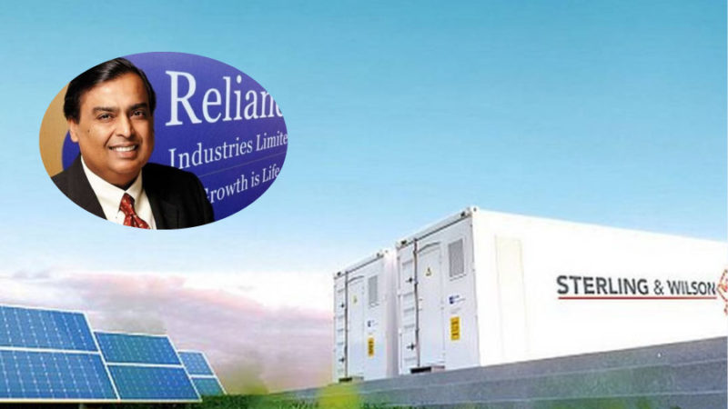 RIL-agrees-to-acquire-up-to-40%-stakes-in-Sterling-and-Wilson-Solar