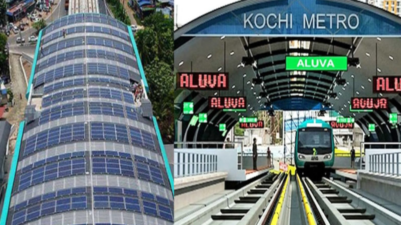 Waaree-Energies-supplied-2.4-MW-of-module-to-kochi-metro-rail-project