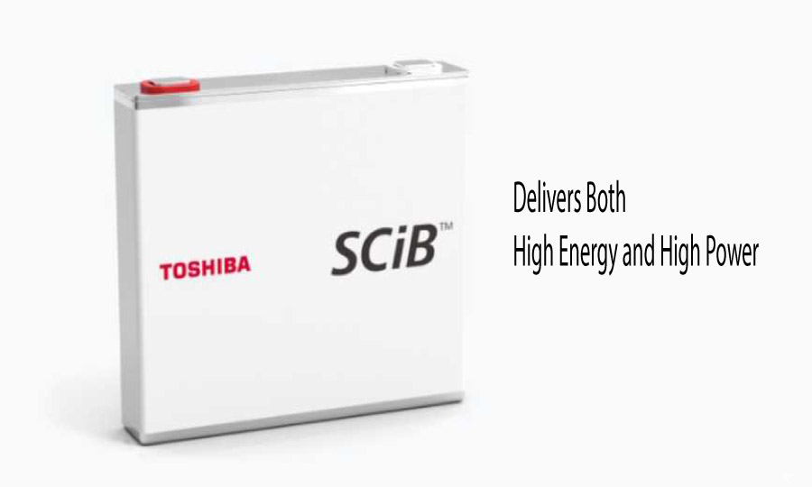 Toshiba launches 20Ah-HP SCiB Lithium-ion Rechargeable Battery