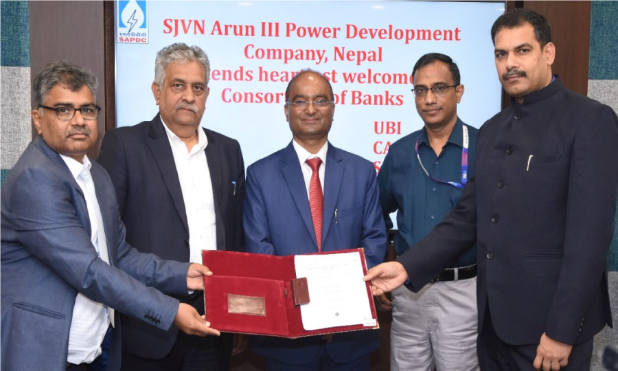 Arun Power, subsidiary of SJVN, signed loan agreement for INR 6333.4 crore