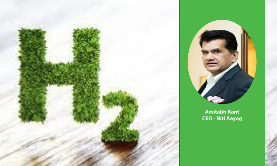 By 2030, India targets Green Hydrogen to cost $1 per kilogram: Amitabh Kant