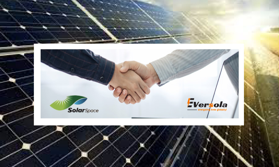 Solarspace and Eversola entered into a Global Partnership for Solar PV Modules