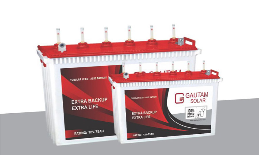 Gautam Solar launched a New Gel Battery to provide Storage Solutions