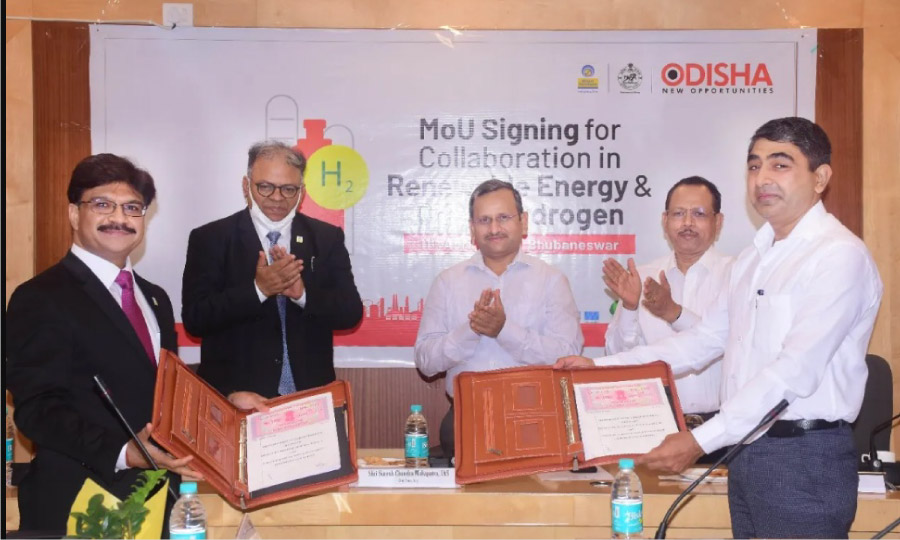 Odisha government and Bharat Petroleum signed a MoU for renewable energy development.